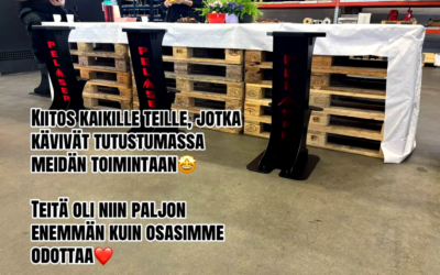 Kiitos avoimissa ovissa käyneille