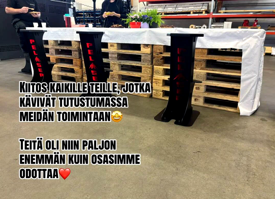 Kiitos avoimissa ovissa käyneille